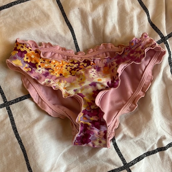 GAP Other - Floral purple girls bikini bottoms